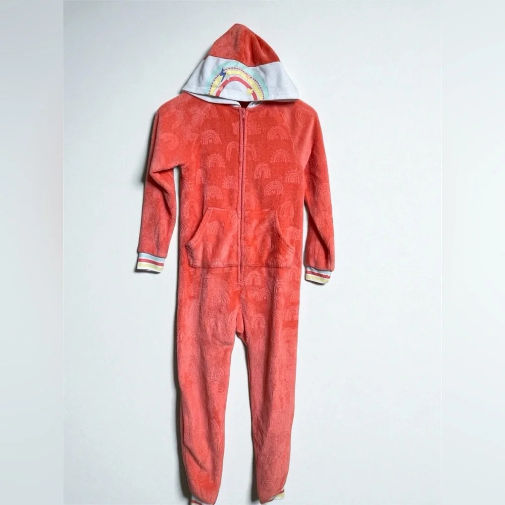 Girls' Hooded Blanket Sleeper Pajama Jumpsuit